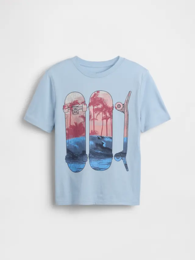 Παιδική Μπλούζα με Σχέδια Sail blue