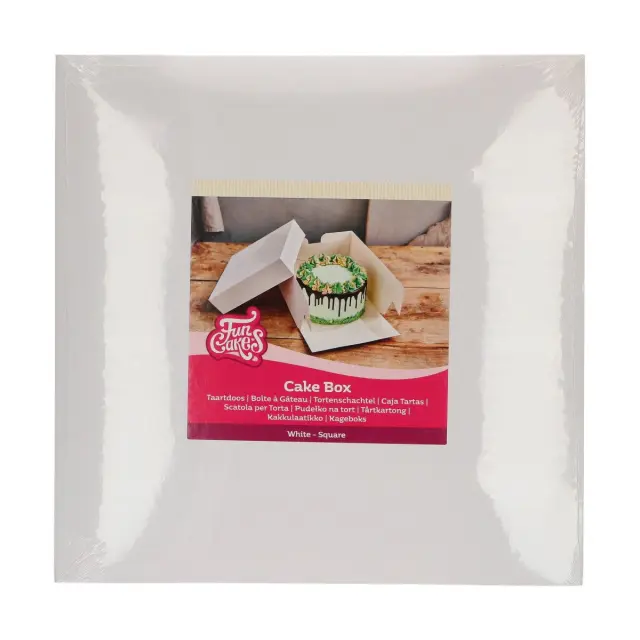 Funcakes Κουτί Λευκό - 30X30X15εκ.