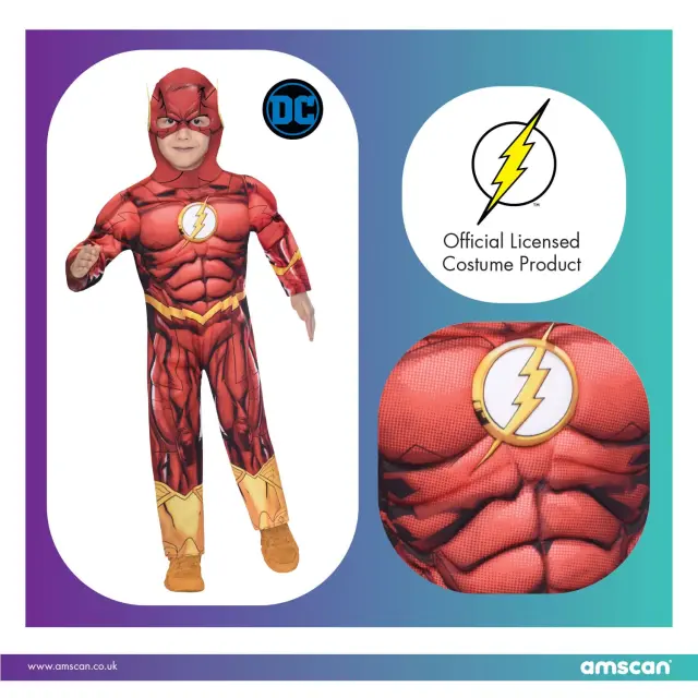 Στολή The Flash Costume 8-10 Ετών