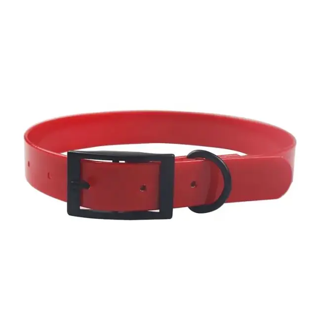 ROG Περιλαίμιο Σκύλου TPU 65cm x 2,5cm - 07-RED-Κόκκινο
