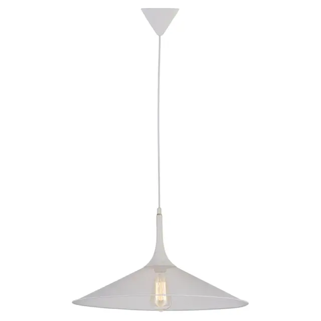 Φωτιστικό Οροφής Μονόφωτο Izzy Λευκό 41639 Δ.50xY.100cm