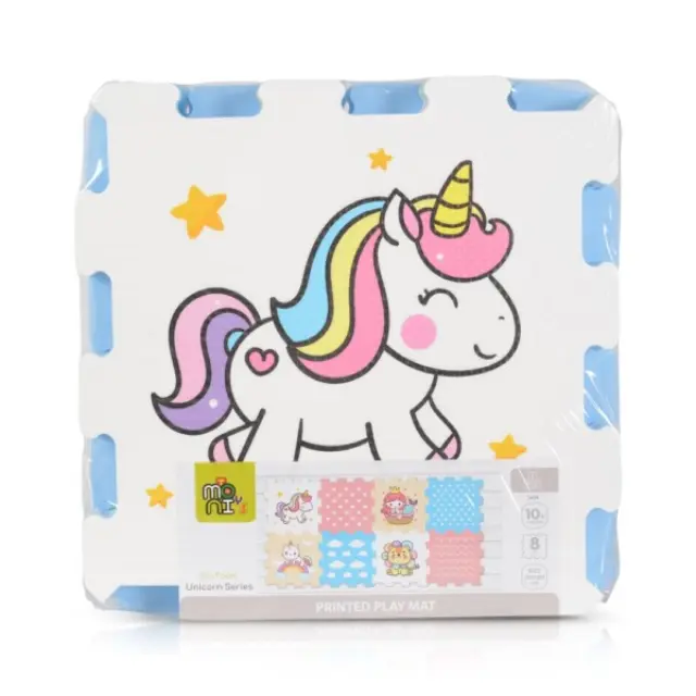 Παζλ Δαπέδου Μονόκερος 8τμχ moni toys 3404 HTF Puzzle Mat Unicorn 3801005600373 2