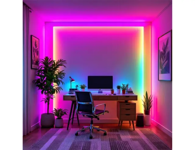 Ταινία LED RGB Home Deco Factory LA0163 - 5 Μέτρα - 3 Λειτουργίες - Πολύχρωμο LA0163