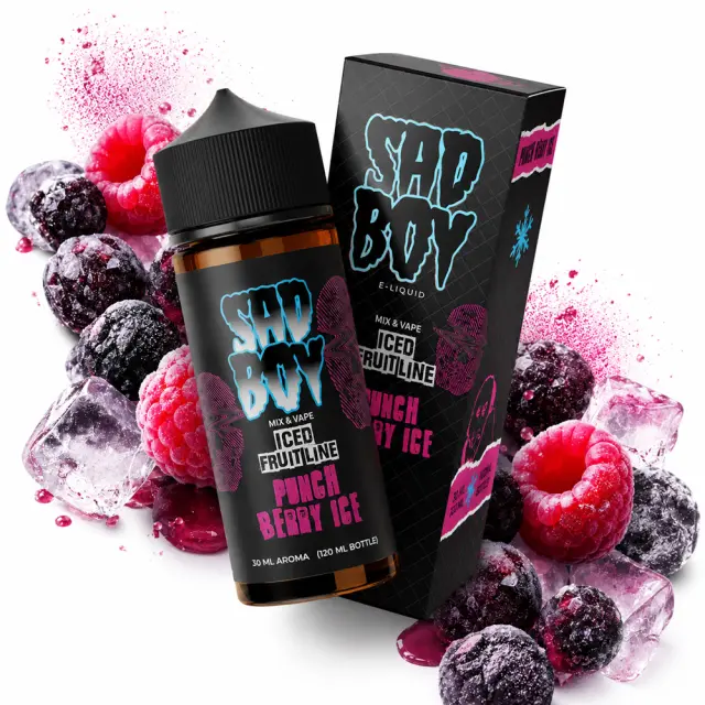 Punch Berry Iced 30ml (120ml) - SadBoy Flavorshots