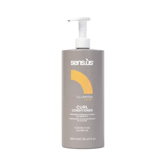 Illumyna Care Curl Conditioner 900ml by Sensus - Κοντίσιονερ Φροντίδας για Σγουρά και Σπαστά Μαλλιά
