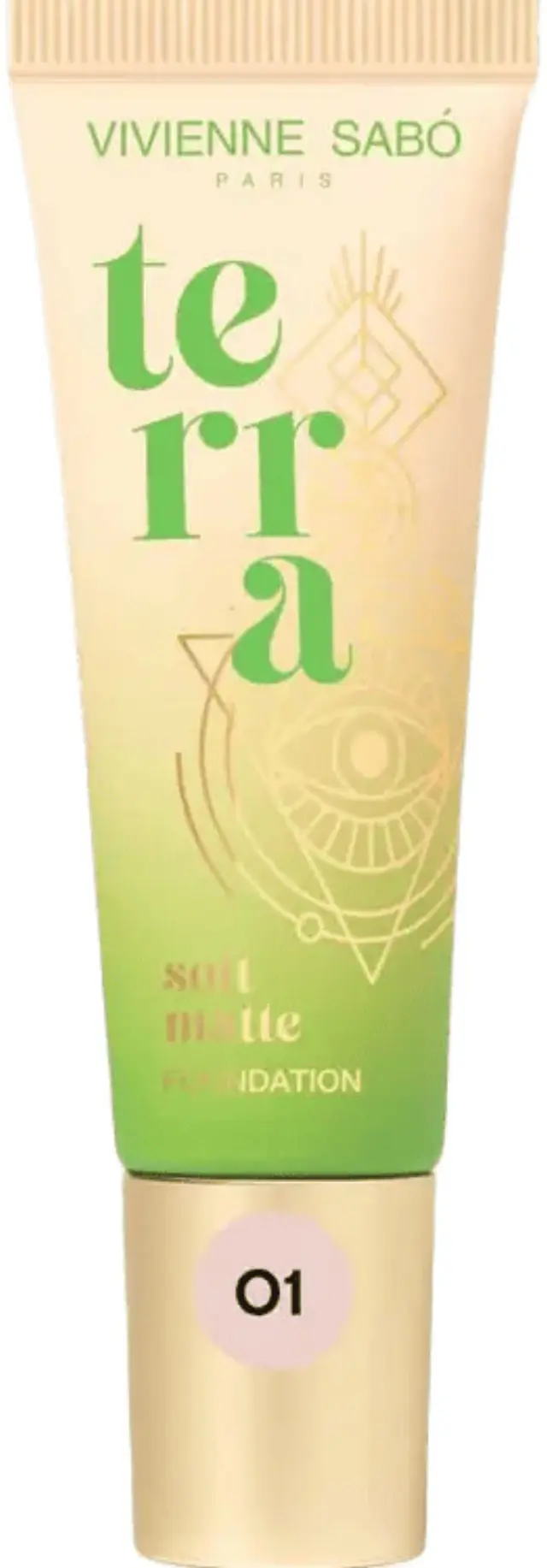 Vivienne Sabo Terra Matte Face Foundation Foundation Για Ματ Αποτέλεσμα - 01