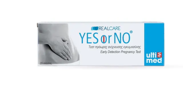 YES OR NO Τεστ Εγκυμοσύνης (Διπλό)