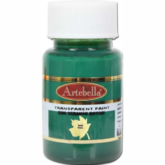 Artebella Διάφανο Σμάλτο Tile And Ceramic - 8606 Green - 50ml