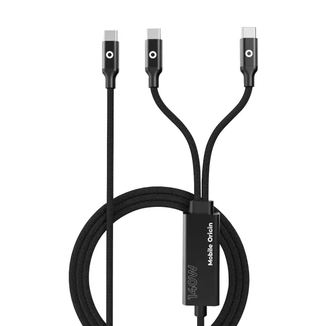 Mobile Origin 140W Dual Charge USB-C Cable 1.2 m CB10 2