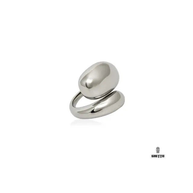 Ghetto New Elegant Style Stainless Steel Open Ring