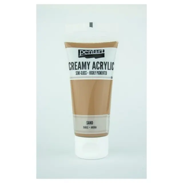 Χρώμα ακρυλικό Creamy Semi-Gloss 60ml Pentart - Sand
