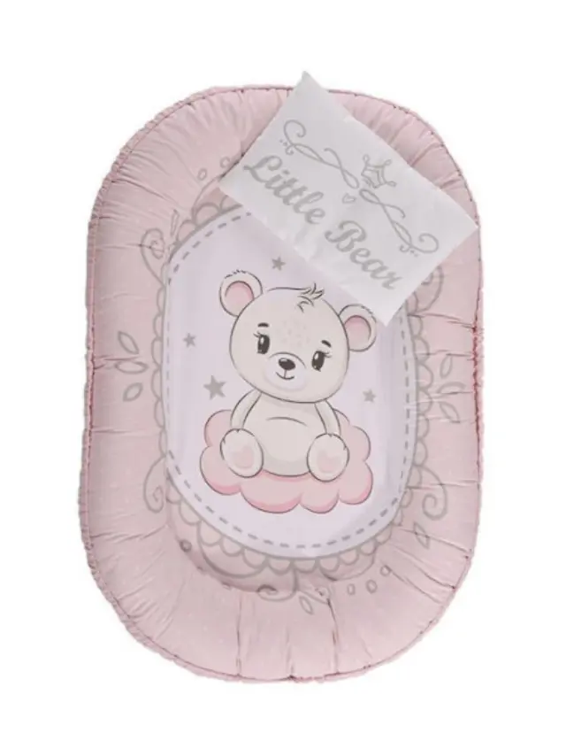 Lorelli Βρεφική Φωλιά Ύπνου 58*92cm Little Bear Pink 20030255902