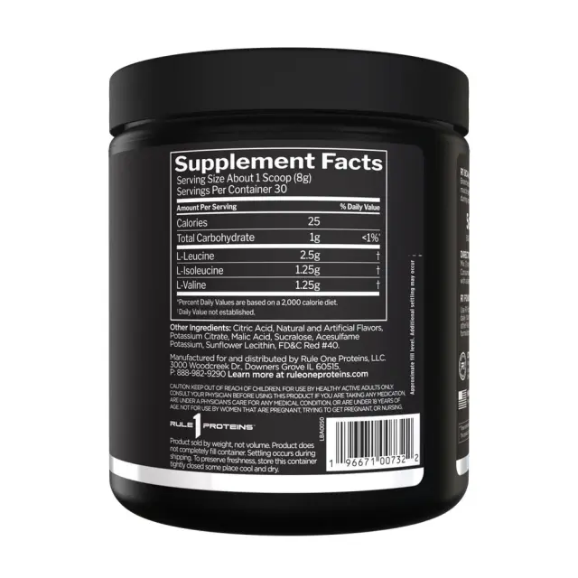 Rule1 BCAAs fruit-punch, 30-servings 3