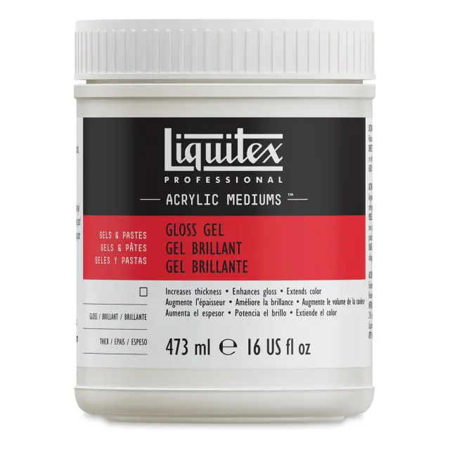 Liquitex Gloss Gel Medium - 473ml