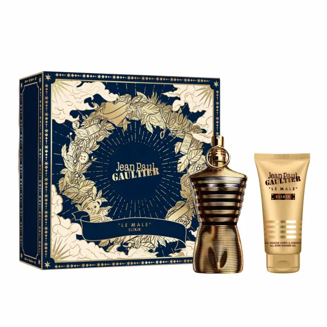 Jean Paul Gaultier Le Male Elixir Ανδρικό Αρωματικό Σετ: Parfum 75ml & All-Over Shower Gel 75ml