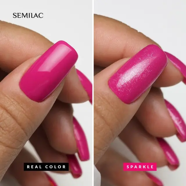 Semilac Top No Wipe Sparkle Diamond 7ml 3