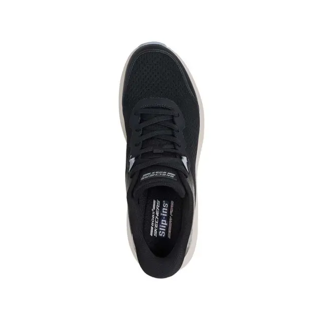 Skechers Men's Bobs Skillz Slip-Ins. Μαύρο - Μπεζ 118431-BLK (Skechers) 3