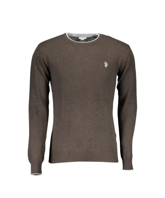 U.S. Polo Assn. - Ανδρικό Πουλόβερ 59252-52626-169 Καφέ - 2XL 3