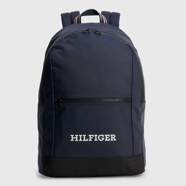 Tommy Hilfiger - Ανδρικό Σακίδιο Hilfiger Dome Backpack AM0AM11320-DW6 Μπλε Σκούρο
