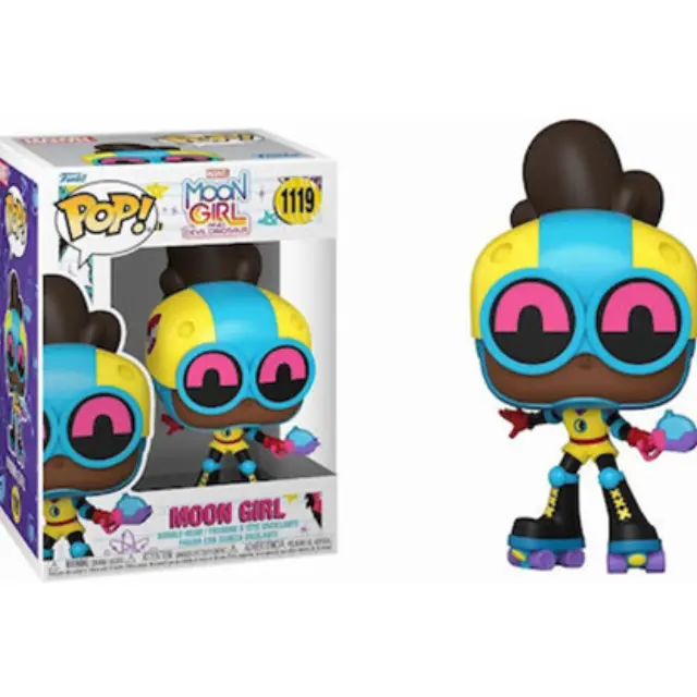 Funko Pop! Marvel: Moon Girl and Devil Dinosaur S1 - Moon Girl #1119 Vinyl Figure