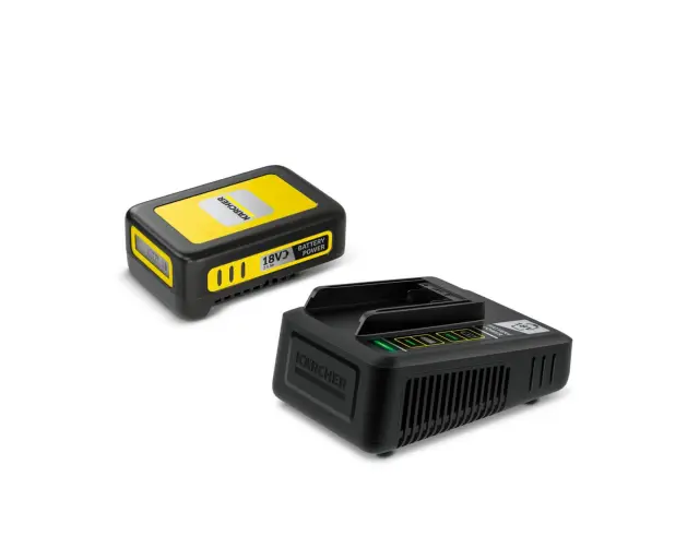Karcher Σετ Μπαταρία Λιθίου 18V 2.5Ah (2.445-062.0) με Φορτιστή 18V2.445-062.0