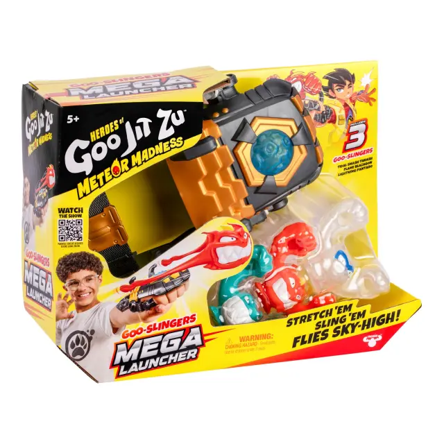 Goo Jit Zu - Meteor Madness Mega Launcher (42989) - Toys
