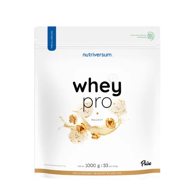 Nutriversum Whey PRO - PURE Walnut, 1000 g