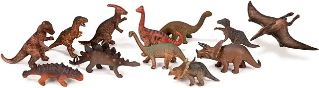 MINILAND ΣΕΤ 12 ΤΕΜΑΧΙΩΝ ΔΕΙΝΟΣΑΥΡΟΙ