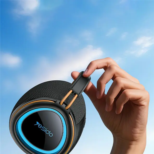Yesido® YSW40 Bluetooth Ηχείο 8W- Black 2