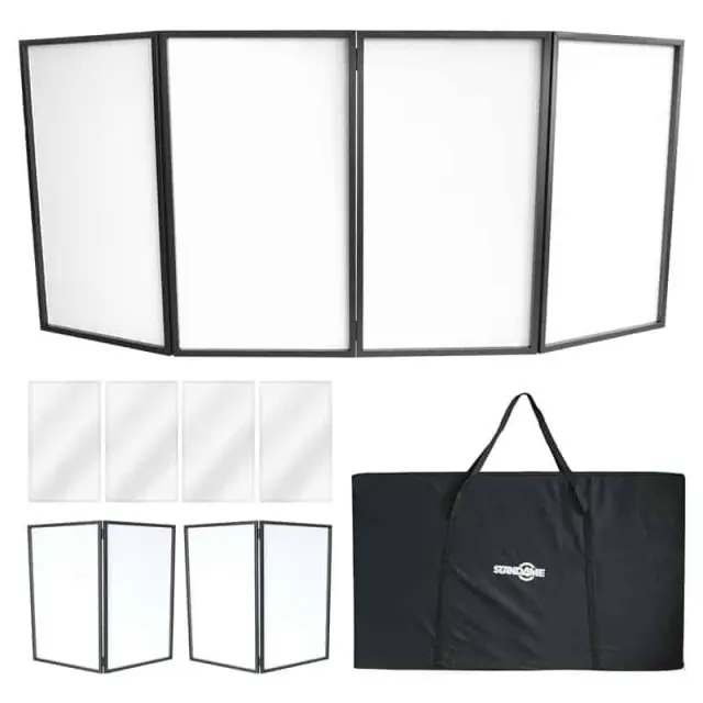 STAND4ME DJ SCREEN COMPACT SET folding screen with cover