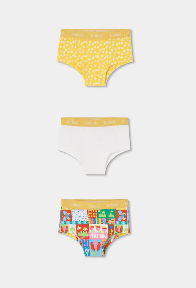 Boboli Pack 3 knickers για κορίτσι 483050-9769