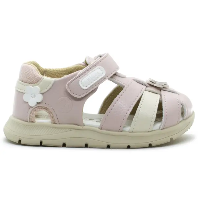 Παπουτσοπέδιλο Chicco Ροζ με λουλουδάκι Cromy 22145-100 - 23