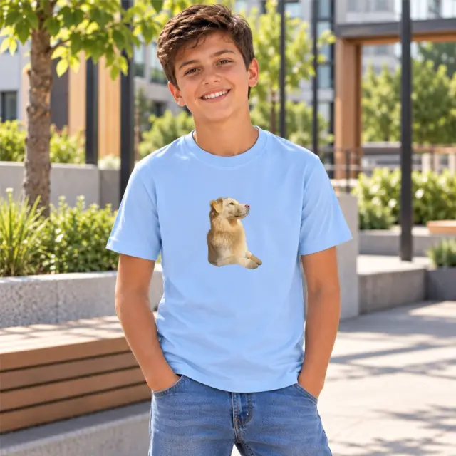 Παιδικό T-shirt Noshame® Σιελ - 162628J - 10Y