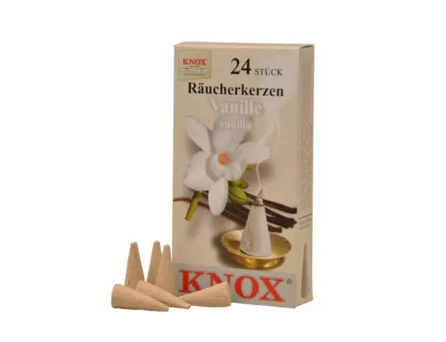 Αρωματικοί Κώνοι Knox με άρωμα Vanilla - 24 τεμάχια 10023134 2