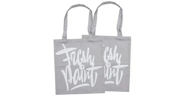 MONTANA COTTON BAG FRESH PAINT GREY 2