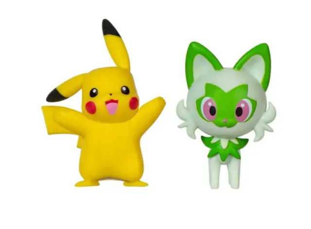 Φιγούρες Μάχης Pokemon Generation IX Sprigatito And Pikachu 5cm- JW003355-W01