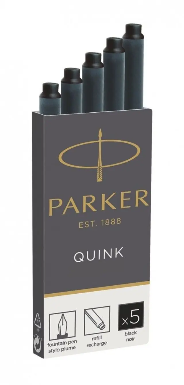 Parker Quink Ink Black – Αμπούλα Πένας