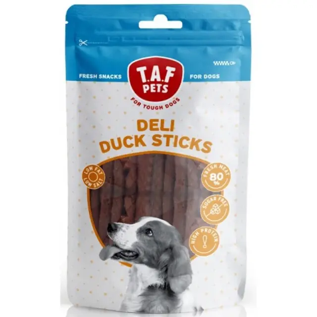 Taf Pets Λιχουδιά Σκύλου Τυλιχτά Στικς Πάπιας 75gr