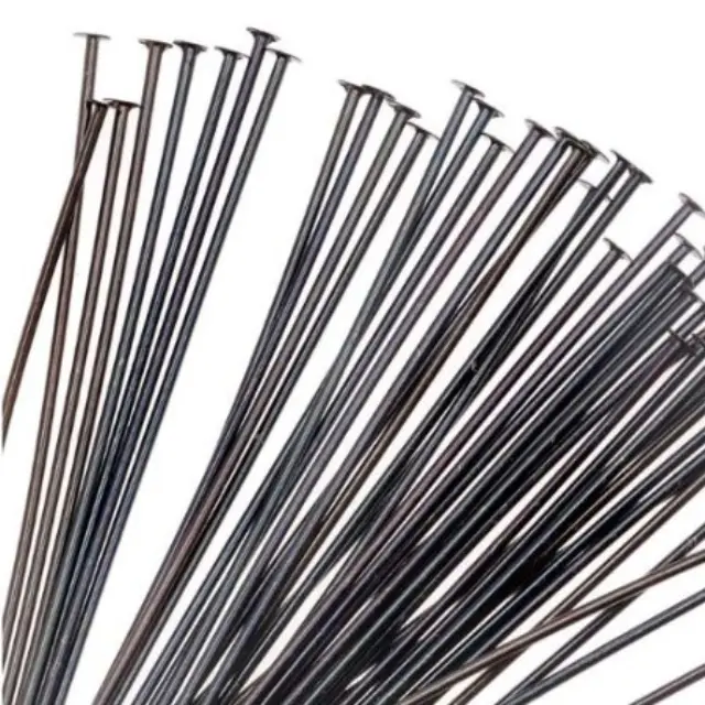 Γράνα-Head Pin- Οξειδωμένη Μαύρη Ø0.70mm Μ7.62cm ~144τεμ