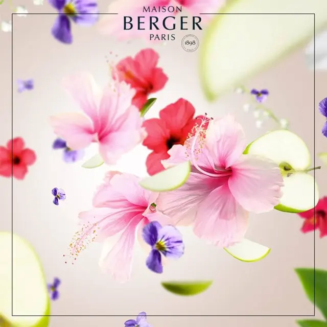 Maison Berger Paris Bouquet Diffuser Refill Υγρό Αναπλήρωσης για Δοχείο Αρωματισμού Χώρου Hibiscus Love 200ml 3