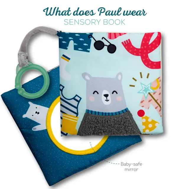 Taf Toys WHAT DOES PAUL WEAR BOOK