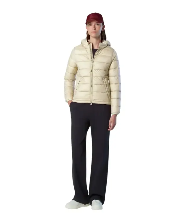 North Sails- Γυναικείο Μπουφάν Puffer Naomi 000015-000-012A Εκρού 2