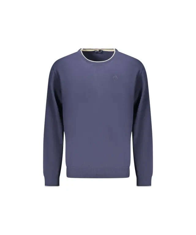 North Sails- Ανδρικό Πουλόβερ Crew-neck sweater 699227-000-0802 Μπλε Σκούρο