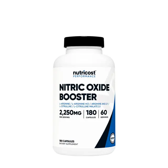 Nutricost Nitric Oxide Booster 750 mg 180 Capsules