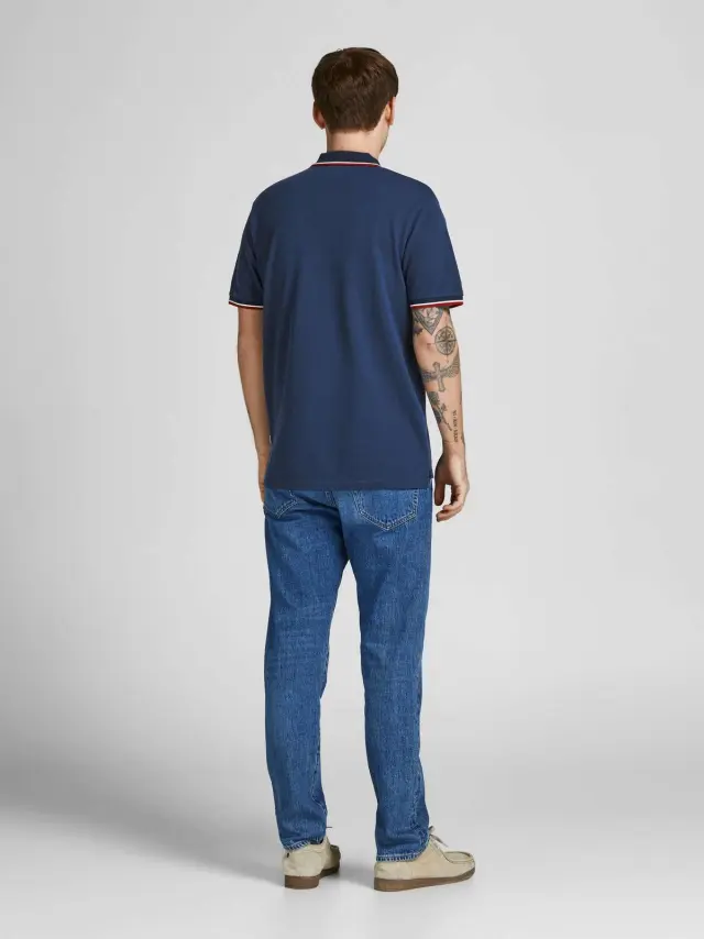 JPRBLUWIN POLO SS NOOS Navy Blazer 3