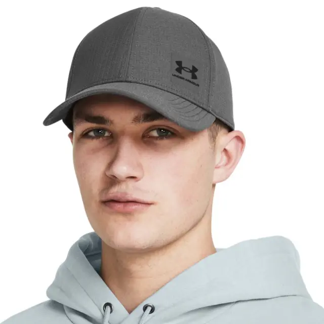 Under Armour Adult Iso-Chill Armourvent Adjustable Cap Γκρι Σκούρο 1383440-025 (Under Armour) - One Size