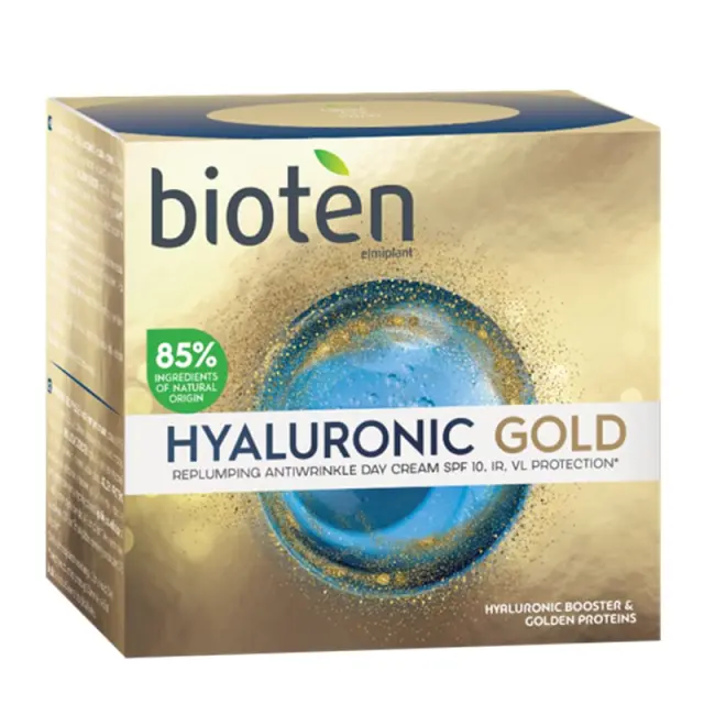 Hyaluronic Gold SPF10 - Αντιρυτιδική Κρέμα Ημέρας 50ml