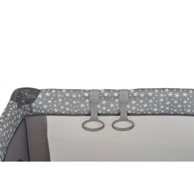 Moni Κρίκοι Παρκοκρέβατου 2τμχ Grey 2