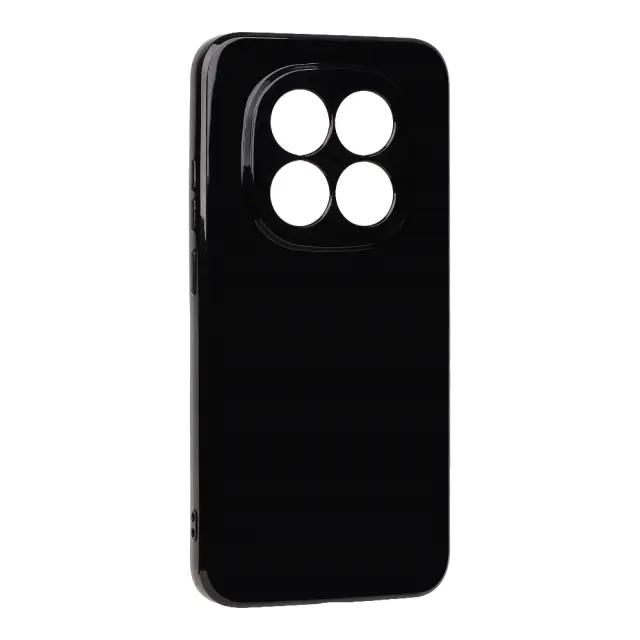 OBAL:ME Glossy Cover for Xiaomi Redmi Note 15 Pro 5G Black 3