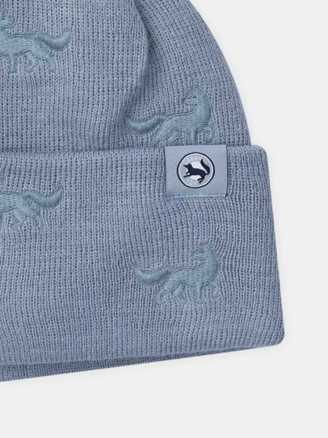 Παιδικός Σκούφος για Αγόρια Knit Fox ΜΠΛΕ 2